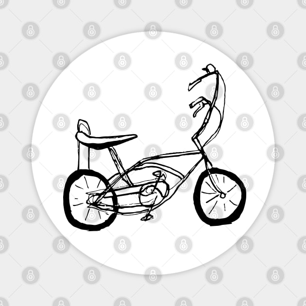 Schwinn Stingray Bicycle Magnet by eVrydayART